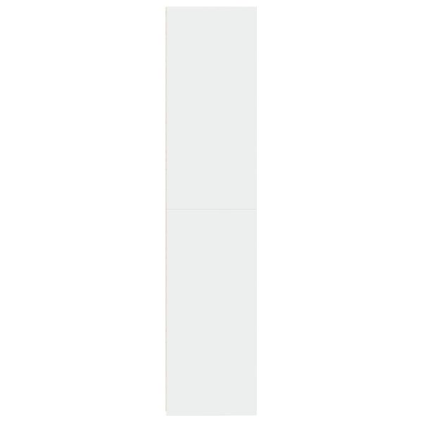 Висок шкаф, бял, 40x41x185 см, инженерно дърво