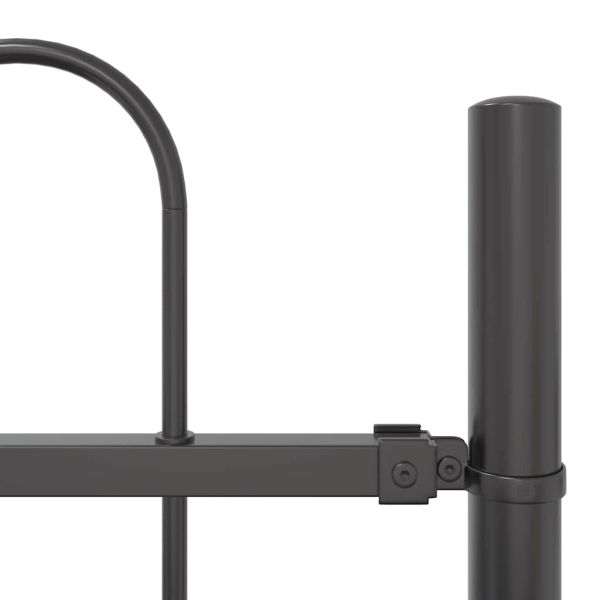 Градска ограда 2 pcs Сив 3,4 x 1,2 м Прахово боядисана стомана