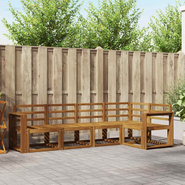 Комплект дивани 5 pcs Естествен