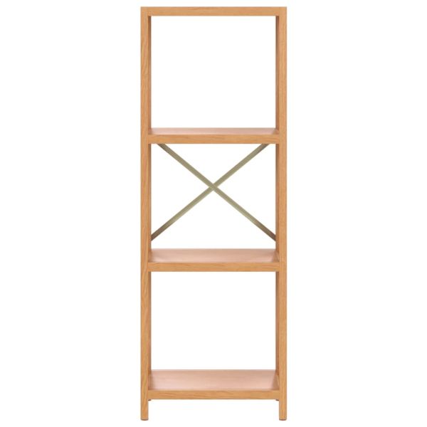 Етажерка на 4 нива, 40x30x112 см, дъб масив