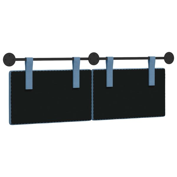 Висяща табла Едноцветен Синьо 150 x 55 x 5 см Кордюрова тъкан