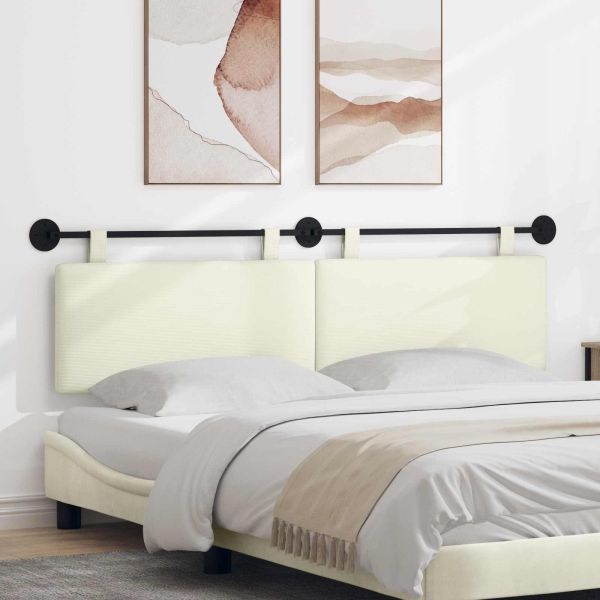 Висяща табла Едноцветен Крем 170 x 55 x 5 см Кордюрова тъкан