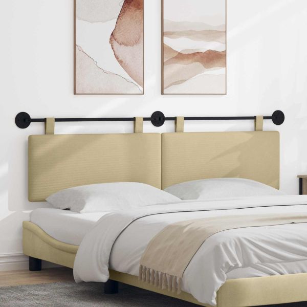 Висяща табла Светлозелено сиво 170 x 55 x 5 см Кордюрова тъкан