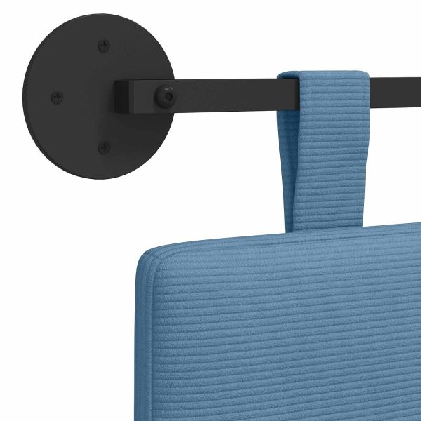 Висяща табла Едноцветен Синьо 190 x 55 x 5 см Кордюрова тъкан