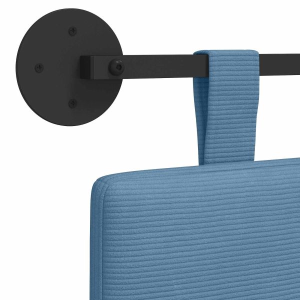 Висяща табла Едноцветен Синьо 210 x 55 x 5 см Кордюрова тъкан
