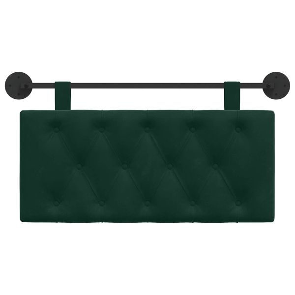 Висяща табла Тъмен зелен 90 x 55 x 7 см Кадифе