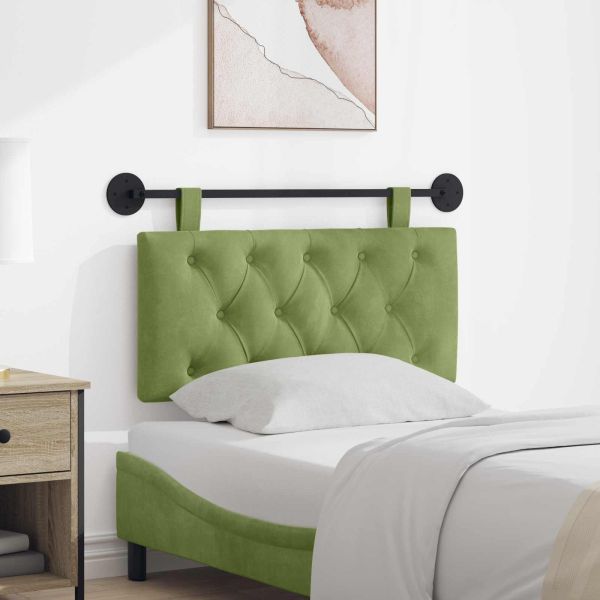 Висяща табла Светло зелено 90 x 55 x 7 см Кадифе