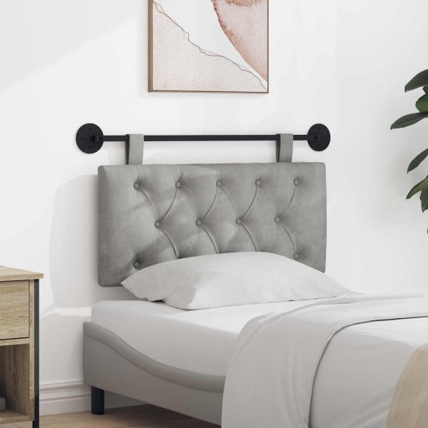 Висяща табла Светлосиво 100 x 55 x 7 см Кадифе