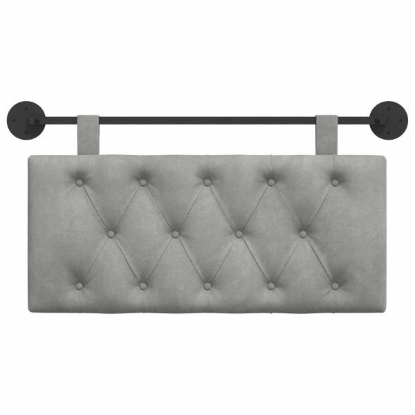 Висяща табла Светлосиво 100 x 55 x 7 см Кадифе