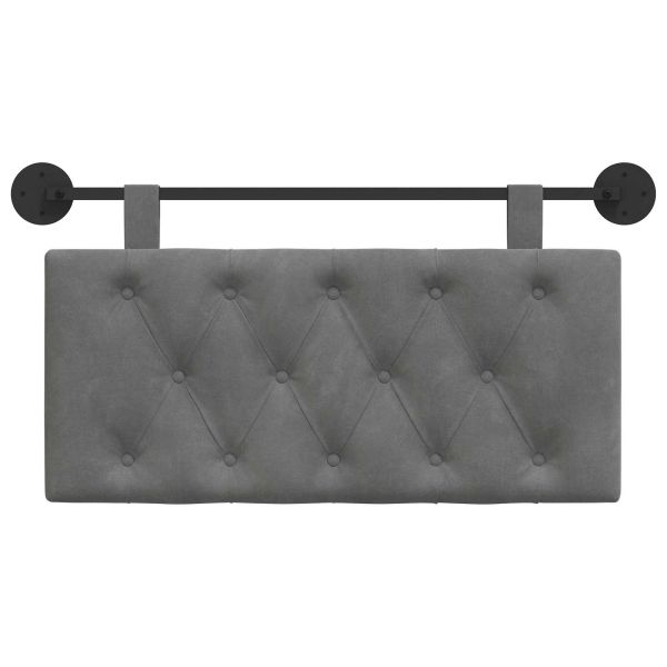 Висяща табла Тъмен сив 100 x 55 x 7 см Кадифе