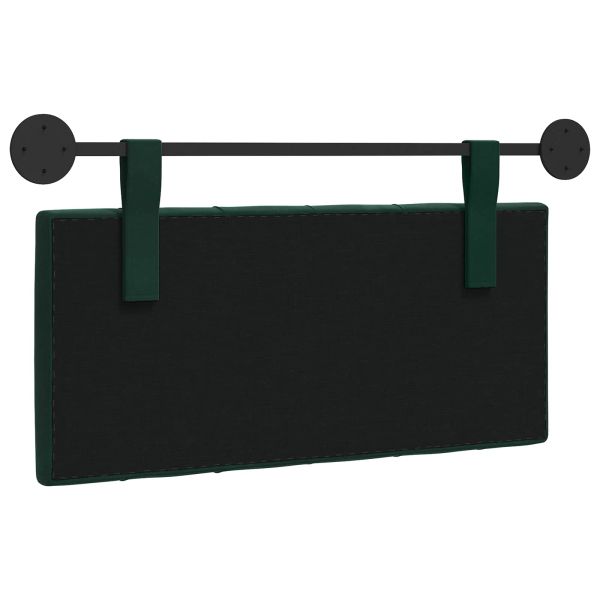 Висяща табла Тъмен зелен 100 x 55 x 7 см Кадифе