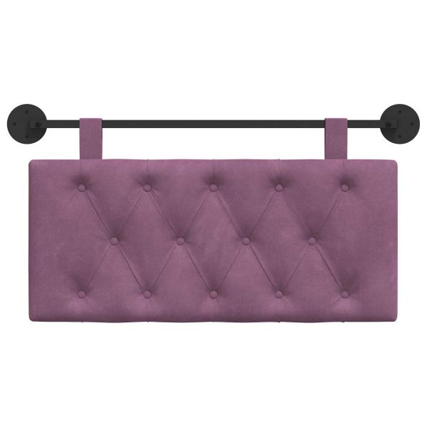 Висяща табла Монтиране на стена Лилаво 100 x 55 x 7 см Кадифе