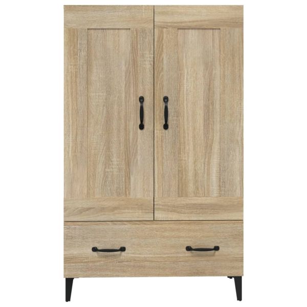 Висок шкаф, сонома дъб, 70x31x115 см, инженерно дърво