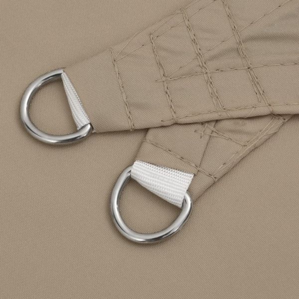 Платно-сенник, Оксфорд плат, триъгълно, 5x5x5 м, таупе