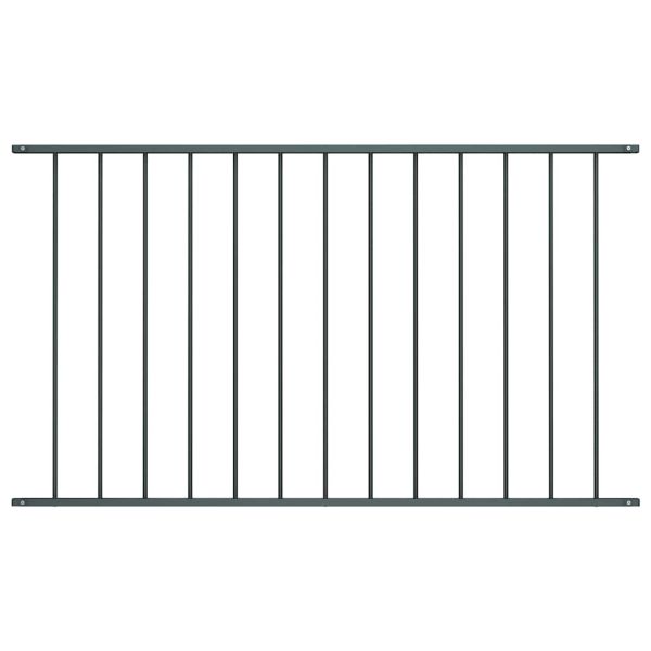 Ограден панел Woerden прахово боядисана стомана 1,7x1 м антрацит
