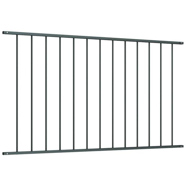 Ограден панел Woerden прахово боядисана стомана 1,7x1 м антрацит