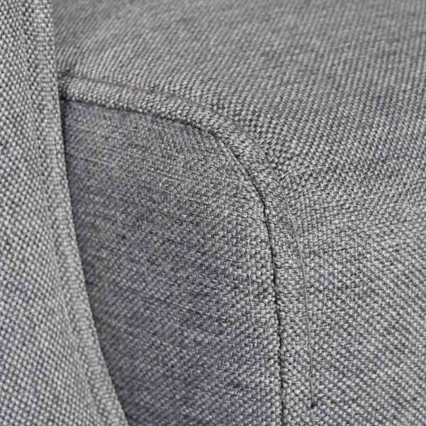 Фотьойл, сив, текстил
