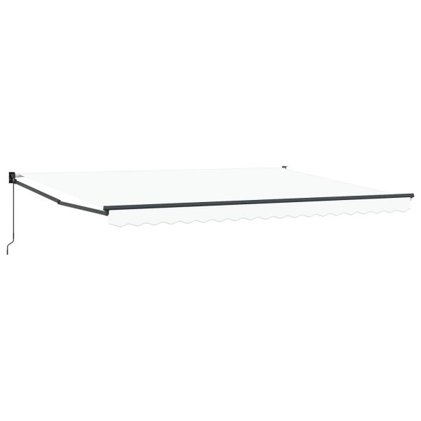 Сенник Бяло 450 x 300 x 165 см Полиестер и метал