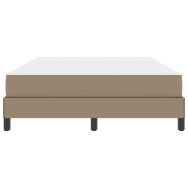 Рамка за легло с матрак Капучино 140 x 200 cm текстил