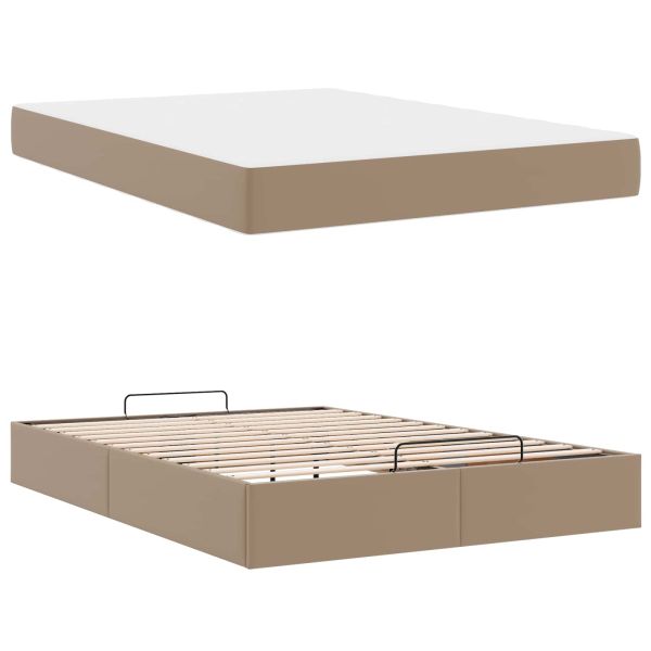 Рамка за легло с матрак Друг 2 pcs Кафеникаво ПВЦ