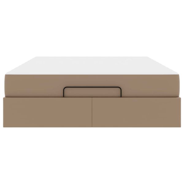 Рамка за легло с матрак Друг 2 pcs Кафеникаво ПВЦ