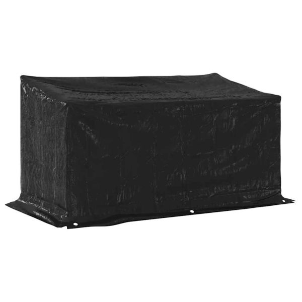 vidaxL Стойка за дърва за огрев с дъждобран, 200,5x100,5x110,5 см