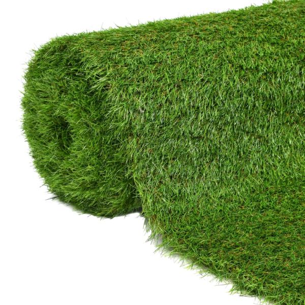 Изкуствена трева, 1,33x10 м/40 мм, зелена