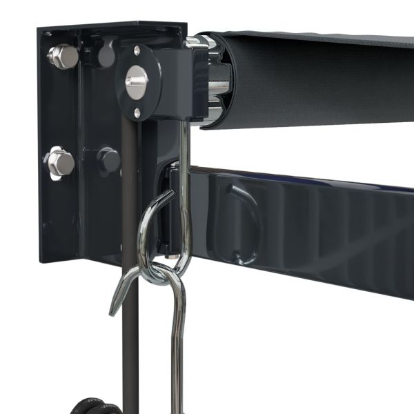 Автоматично прибираща се тента, антрацит, 3x2,5 м