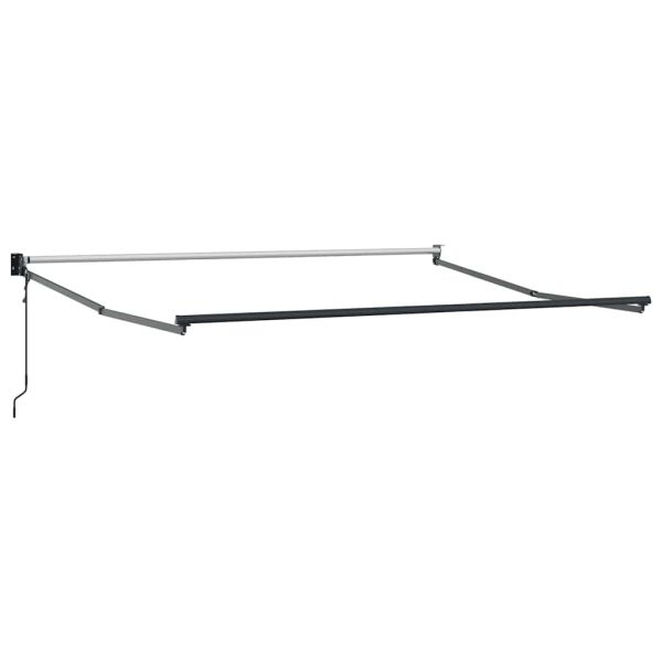 Автоматично прибираща се тента, бордо, 300x250 см