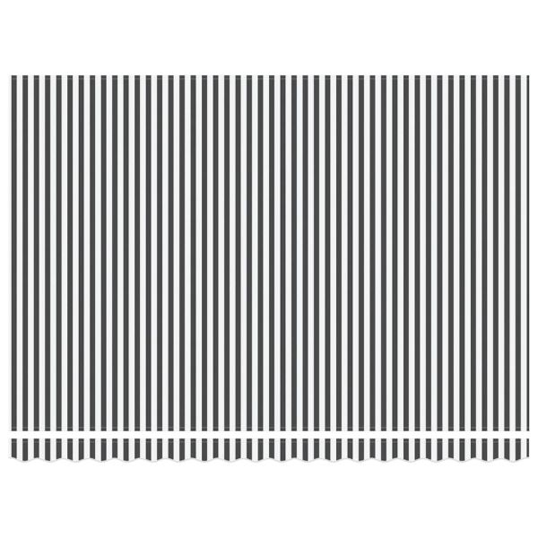 Прибираща се тента антрацит и бял 4,5x3 м плат и алуминий