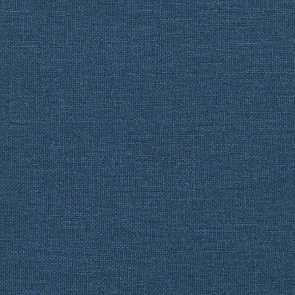 Боксспринг легло с матрак, синьо, 140x200 см, плат