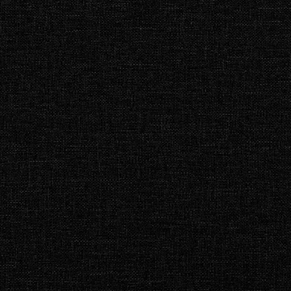 Легло с пружинирана основа с таблото Черно 140 x 200 cm текстил