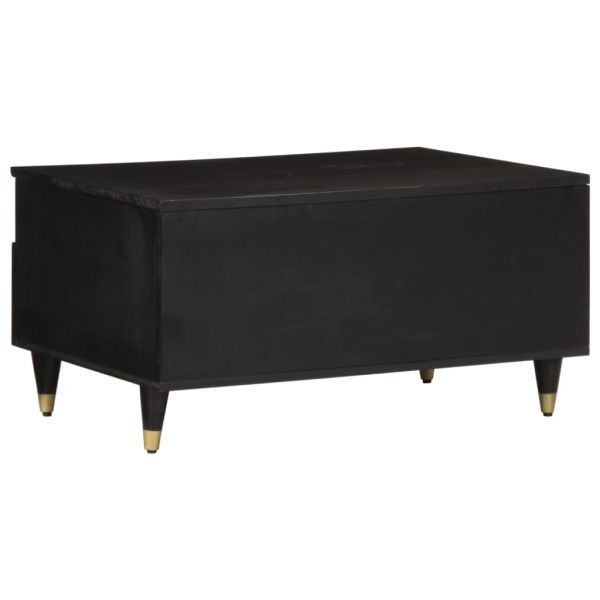 Маса за кафе, 80x54x40 см, мангово дърво масив