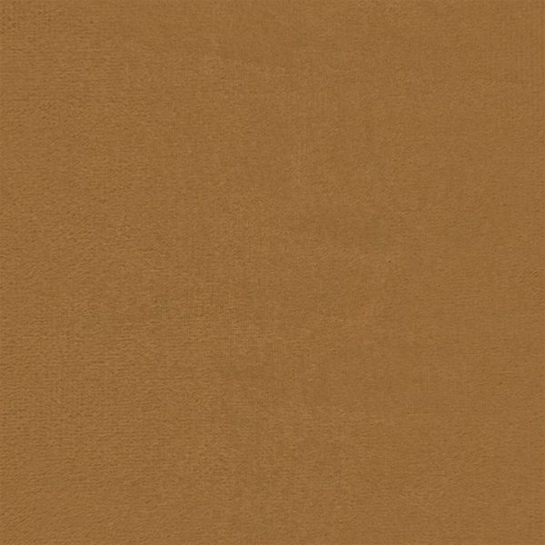 Фотьойл Wingback с табуретка, кафява, кадифе