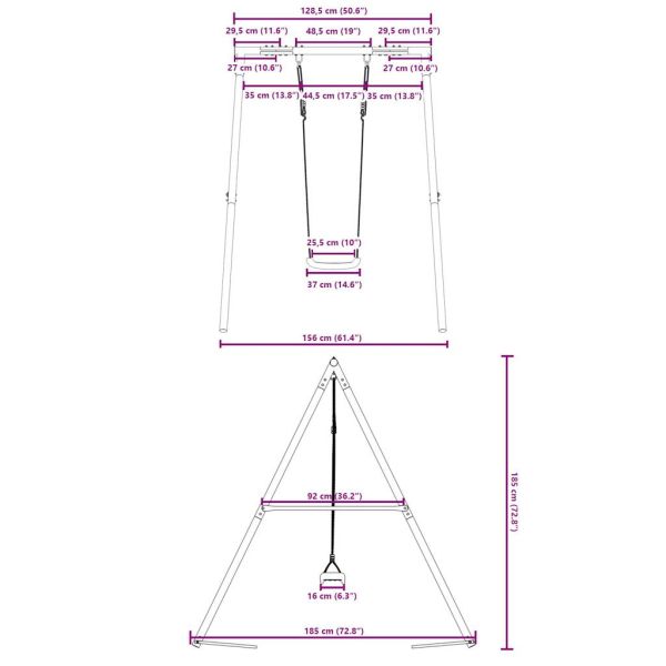 Външен комплект люлка