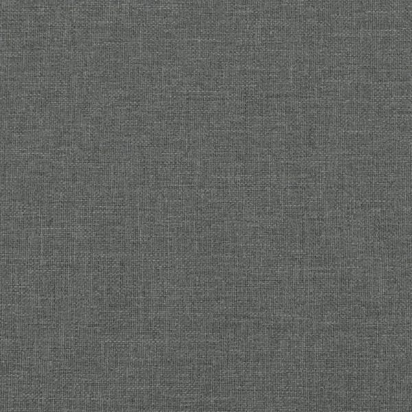 Боксспринг легло с матрак, тъмносиво, 140x190 см плат