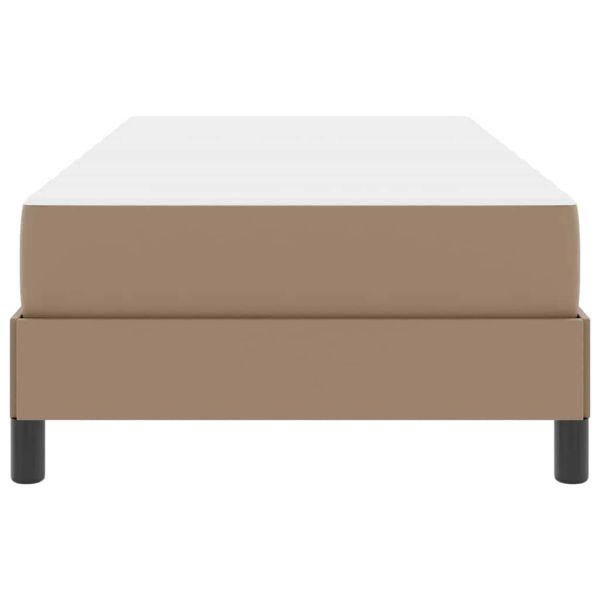 Рамка за легло с матрак Капучино 100 x 200 cm текстил