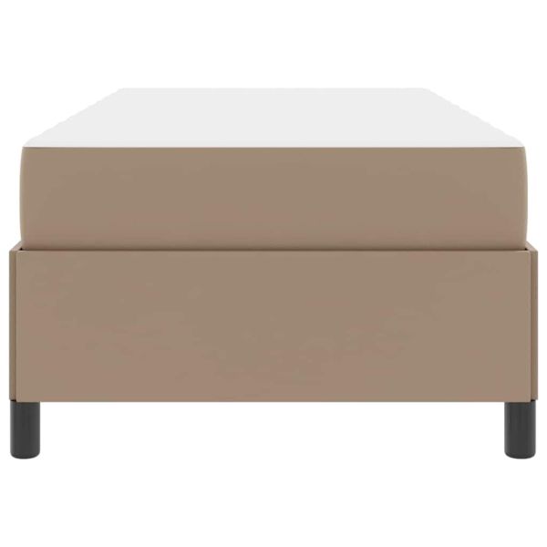 Рамка за легло с матрак Капучино 100 x 200 cm текстил