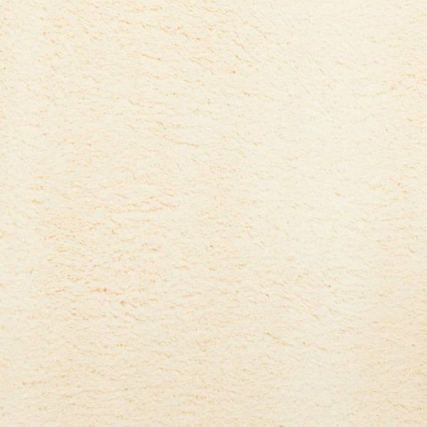 Килим HUARTE с къс косъм, мек и миещ се, кремав, 120x170 см