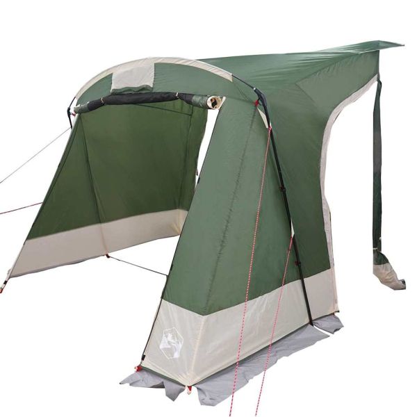Палатка за задна врата на автомобил Зелен 285 x 255 x 245 см