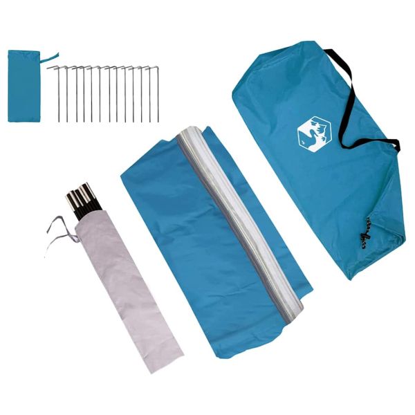 Палатка за задна врата на автомобил Синьо 285 x 255 x 245 см