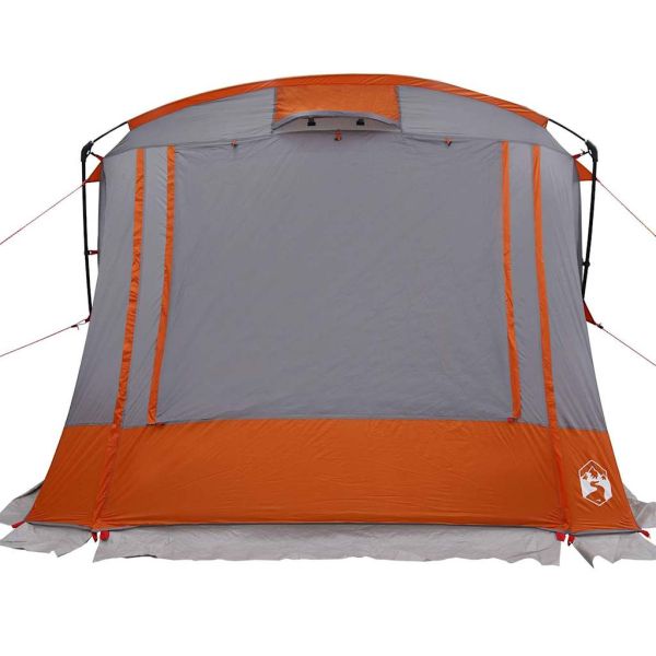 Палатка за задна врата на автомобил Сив и оранжев тафта