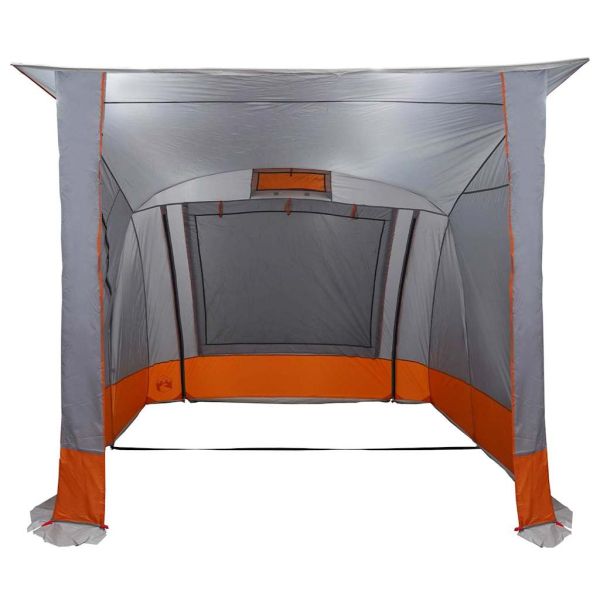 Палатка за задна врата на автомобил Сив и оранжев тафта