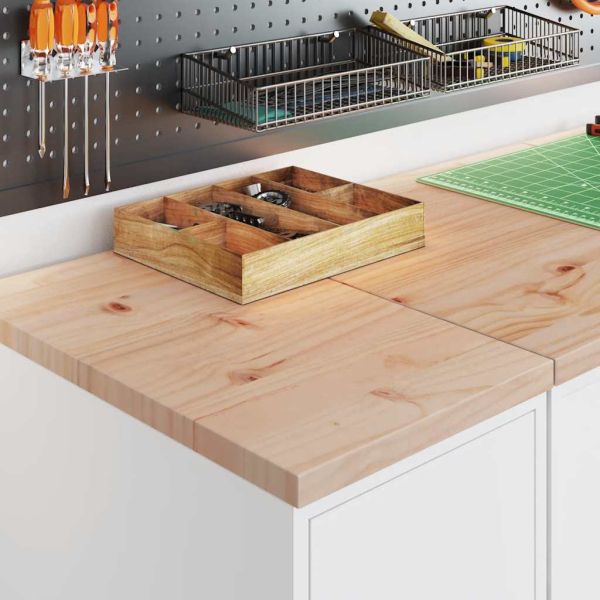 Гаражен шкаф за съхранение, бял, 30x51x85 см, бор масив