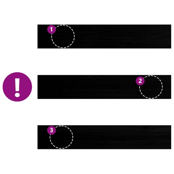 Прозоречни первази, 2 бр, тъмнокафяви, 140x30x2 см, дъб масив