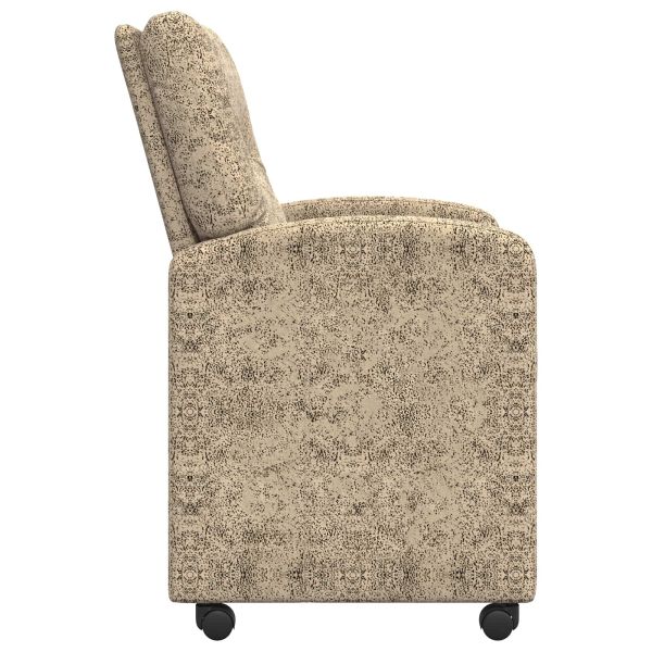 Столове с Колела с колела 2 pcs Светлосиво 57 x 67 x 95 см