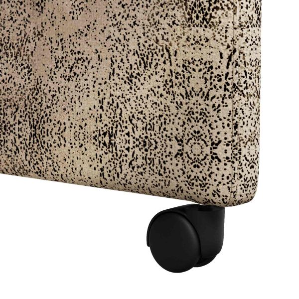 Столове с Колела с колела 2 pcs Светлосиво 57 x 67 x 95 см