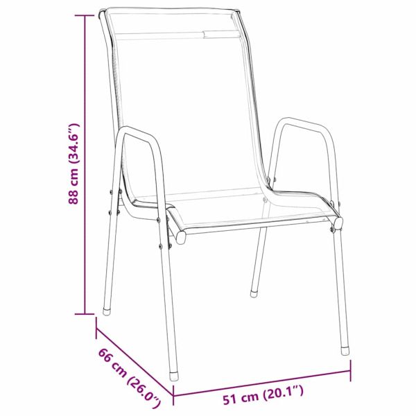 Комплект за хранене в градината 3 pcs Черно