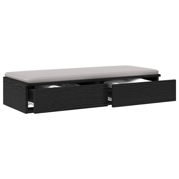 Чекмеджета за легло с чекмедже Черния дъб 75 x 36,5 x 16,5 см