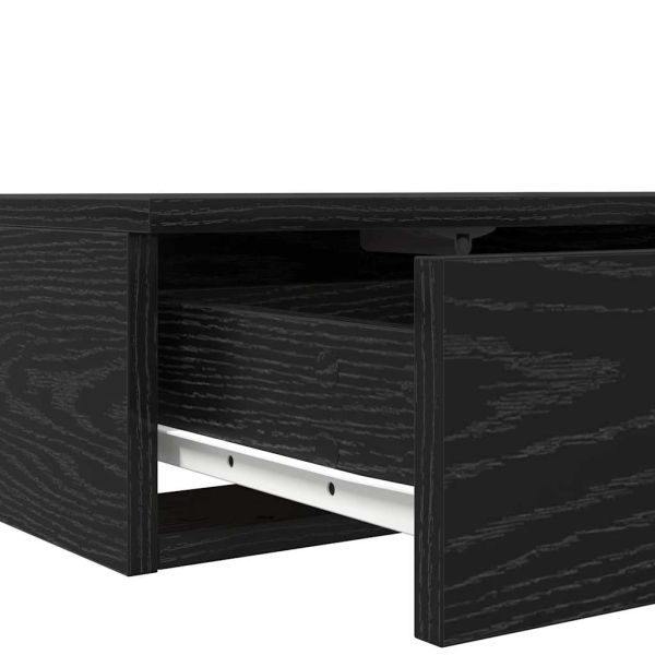 Чекмеджета за легло с чекмедже Черния дъб 75 x 36,5 x 16,5 см